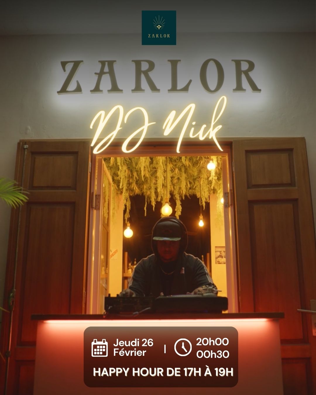 DJ Nick au Zarlor