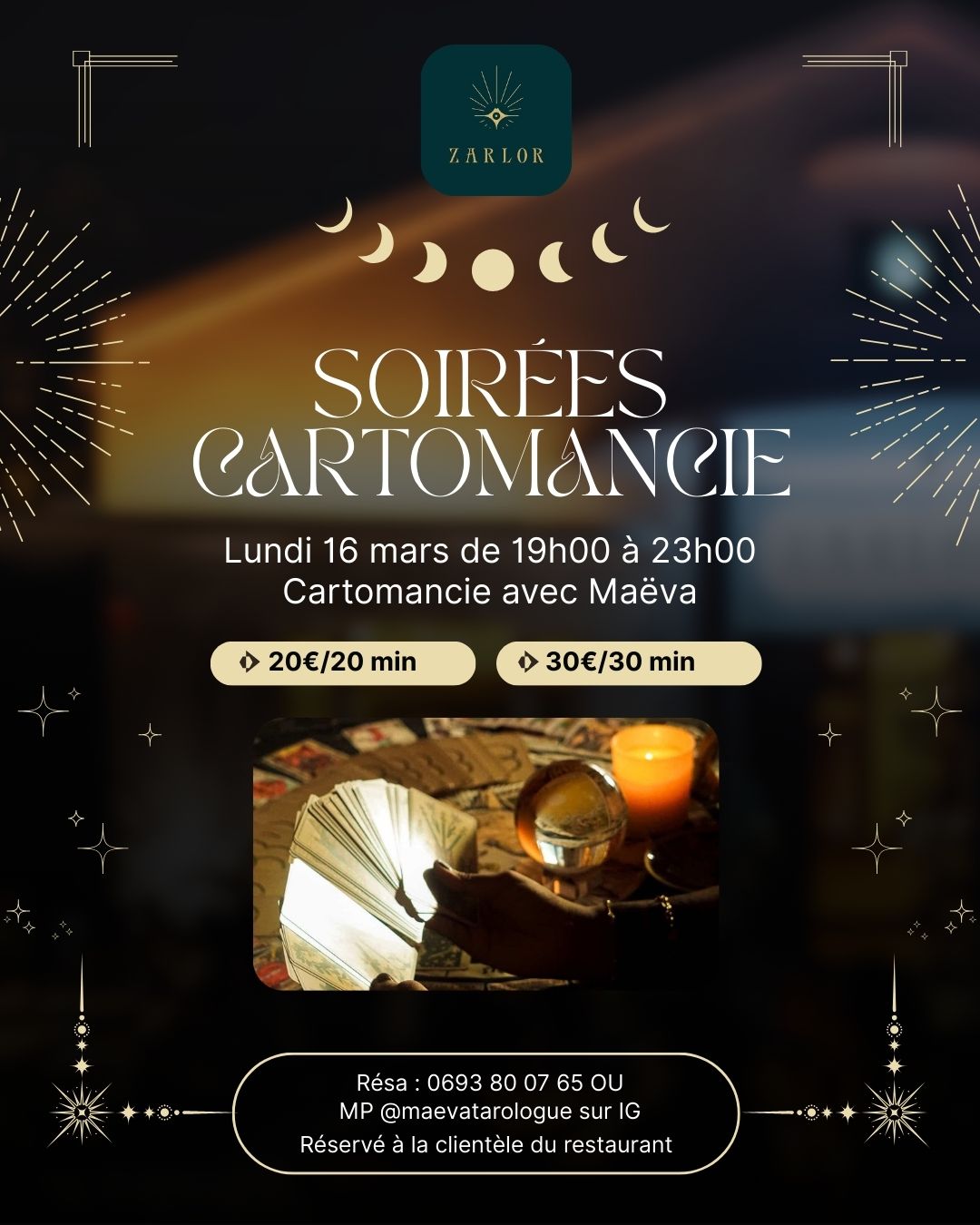 Soirée cartomancie